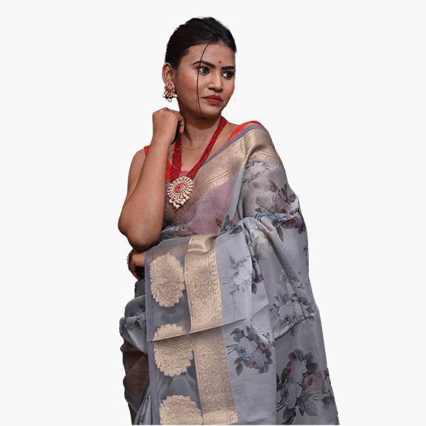 Kora Sarees - Kavaach Kashi