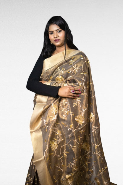 Golden Sands Drapery Kota Saree - Kavaach Kashi